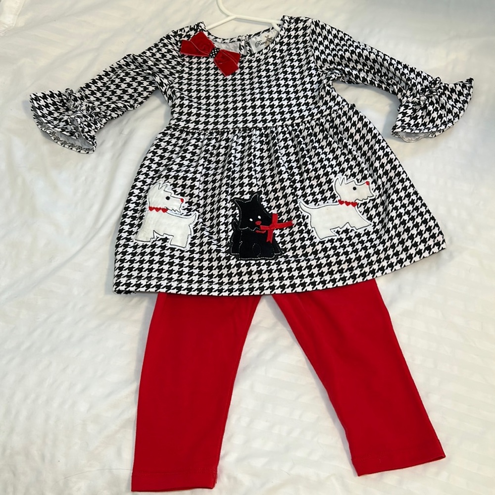Size 18 months Rare Editions long sleeve shirt and pants set